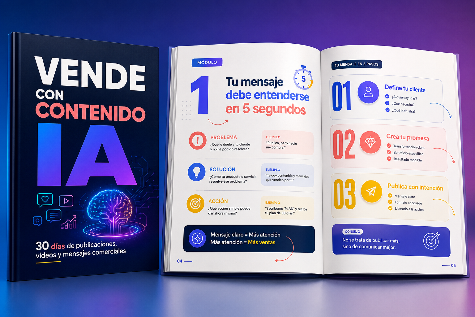 Interior del programa Vende con Contenido IA